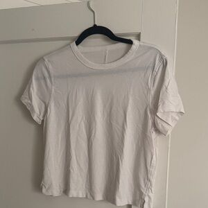 All yours cropped tee